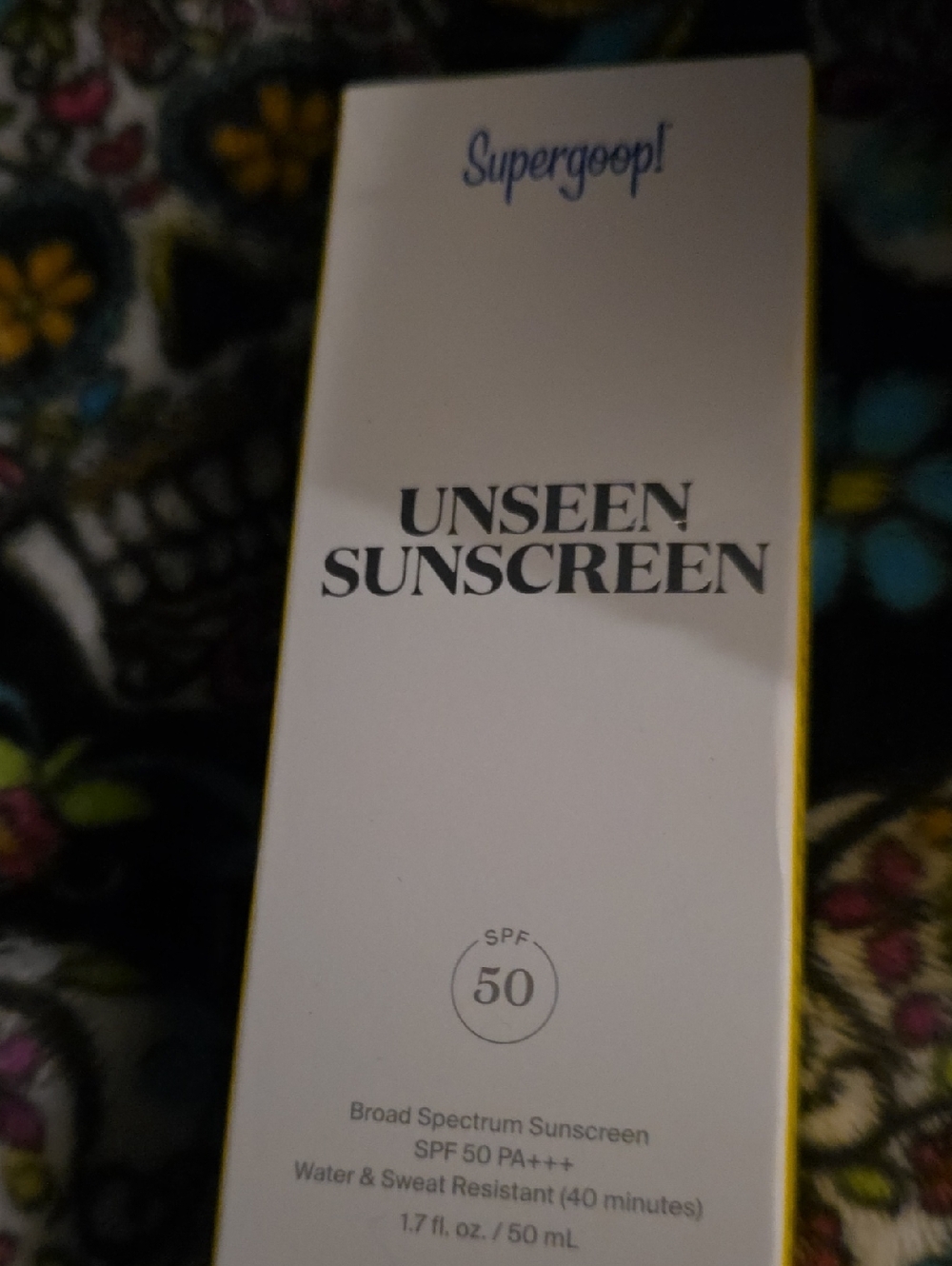 Supergoop! Unseen Sunscreen SPF 50 - White Packaging
